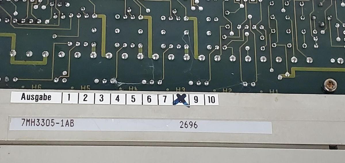 Used SIEMENS 7MH3305-1AB WEIGHING PROCESSOR INTELLIGENT MODULE 7MH33051AB