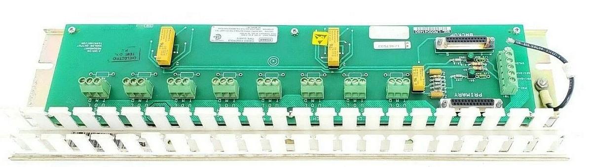 Used FISHER CL6872X1-A2 RED. ANALOG OUTPUT TERMINATION PANEL 31B5150 41B7288X032-98