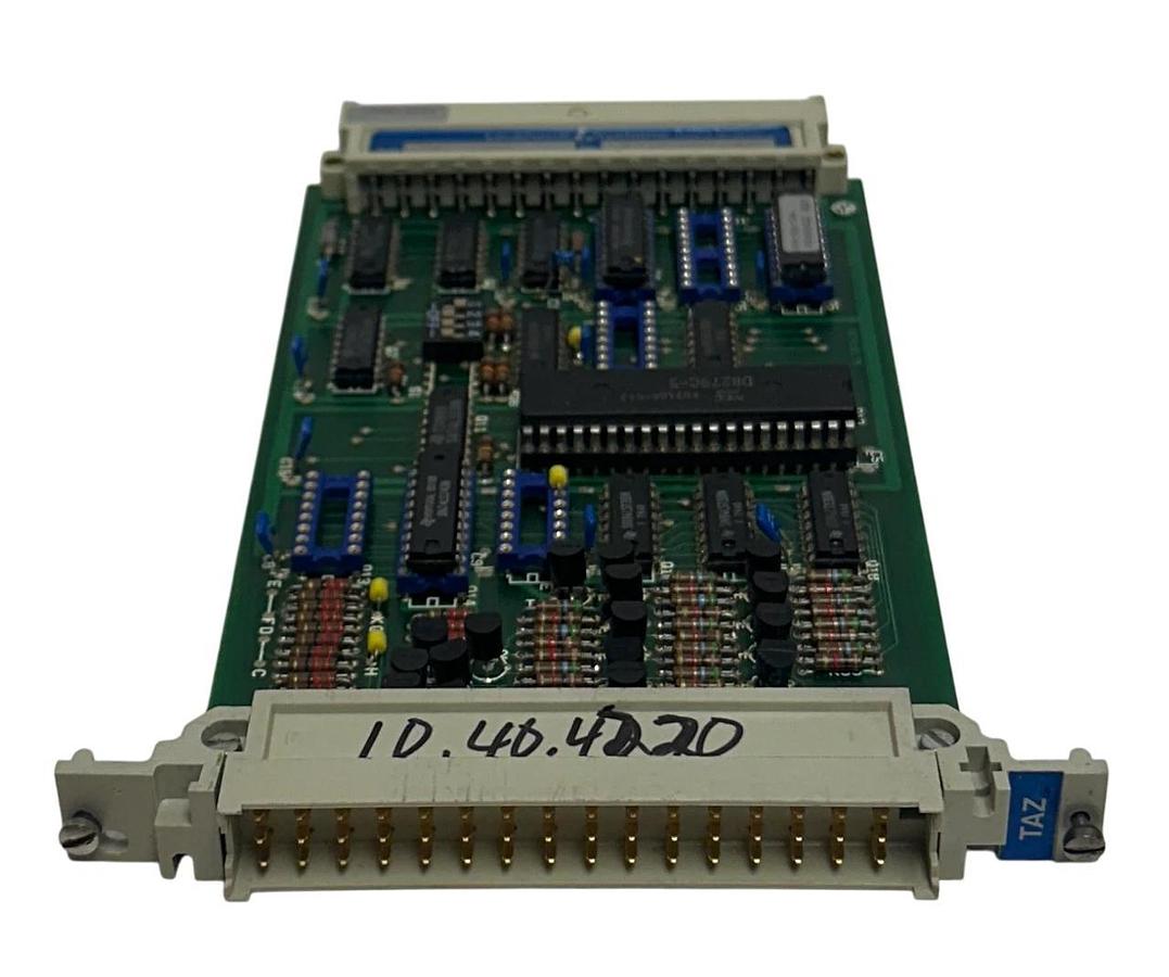 Used LEUKHARDT SYSTEMS TAZ 104 / 0060.0.104.A / 9410.005.005 CONTROL BOARD OEM USNP