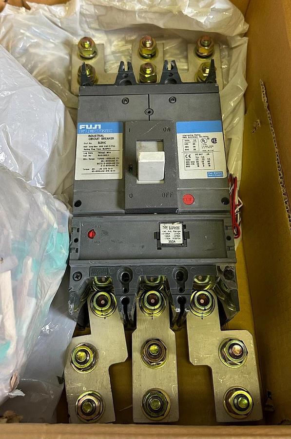 NEW FUJI ELECTRIC BU3KHC-350L1W / BU3KHC CIRCUIT BREAKER 350A 600V 3-POLE