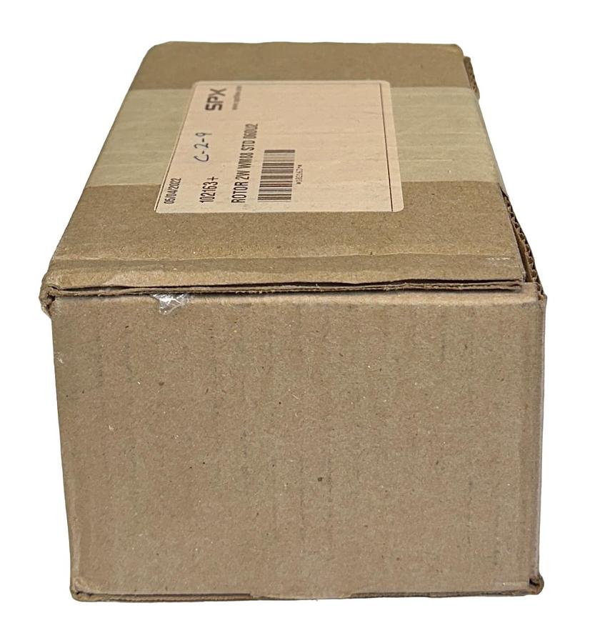 NEW SEALED SPX FLOW 102163+ ALLOY TWIN-BLADE ROTOR 2W WM88 STD 060U2 NSFS