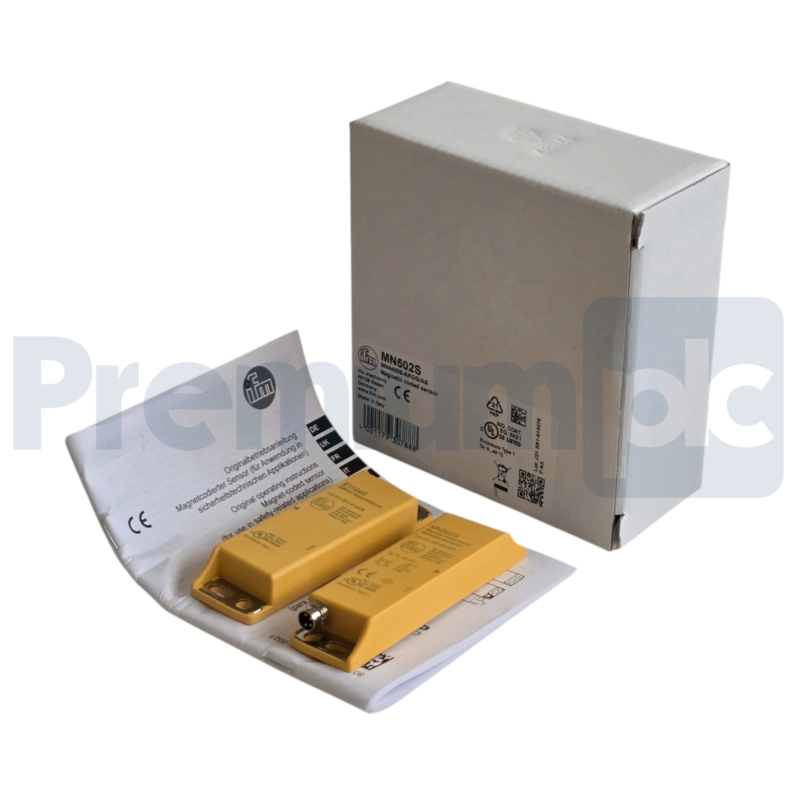 Used ifm efector MN502S | MN44008-AKOG/AS Magnetically Coded Safety Sensor NSMP