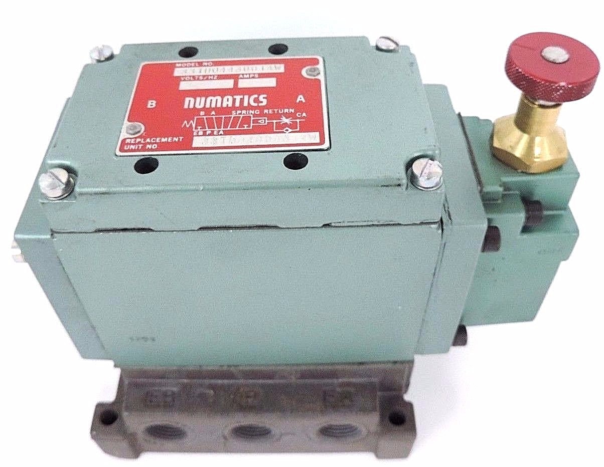 Used NEW NUMATICS 33TD04430014W PNEUMATIC VALVE 33TD04000014W