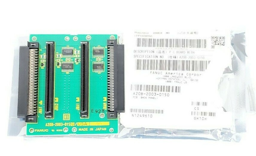Used NEW FANUC A20B-2003-0150/05A PC BOARD BACK PANEL A20B-2003-0150