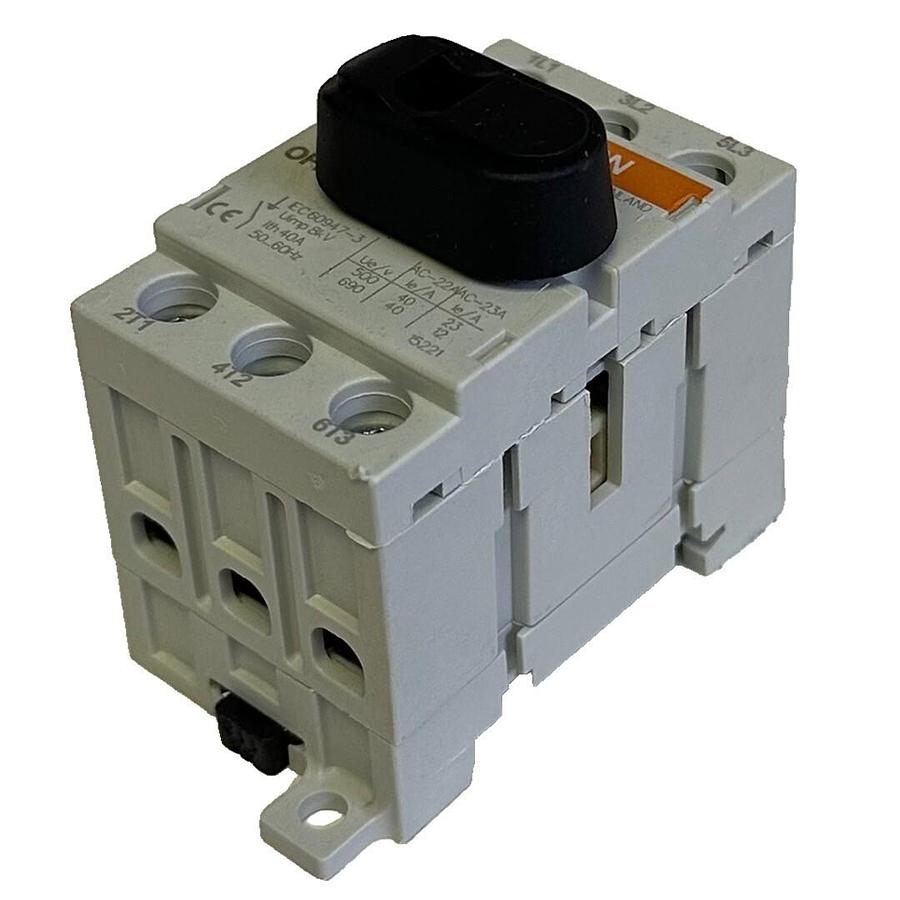 Used NEW MERSEN C1043190 / M403 NON-FUSIBLE DISCONNECT SWITCH 40A 50/60Hz