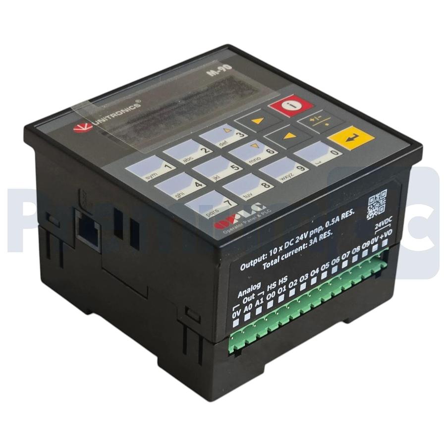 Used Unitronics M91-2-UA2 | M91 All-In-One Programmable Controller HMI w/Keypad NSNP