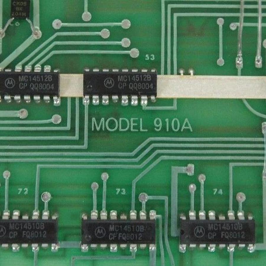 Used MERRICK INDUSTRIES ASSEMBLY P/N:19236, SCALE MODEL: 910A CONTROL BOARD