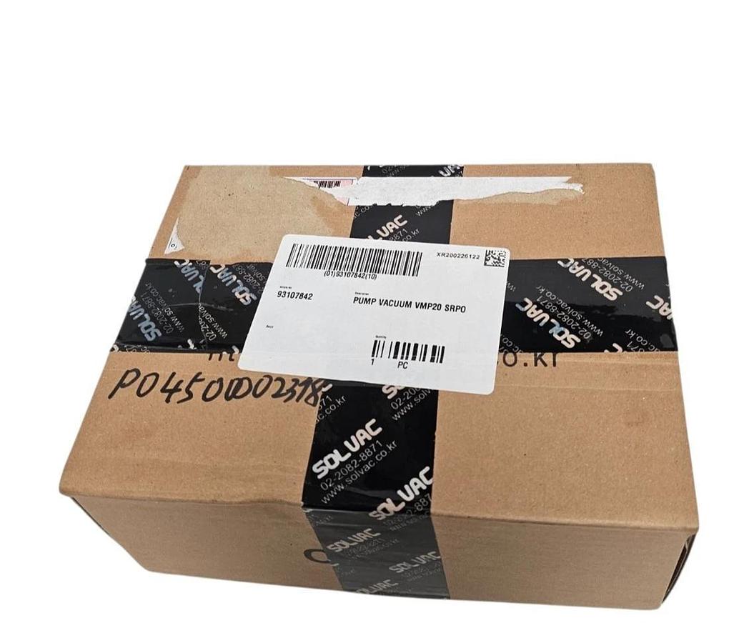 NIB SOLVAC PUMP VACUUM VMP20 SRPO MECCA SERIES ARTICLE NO. 93107842 NSFP