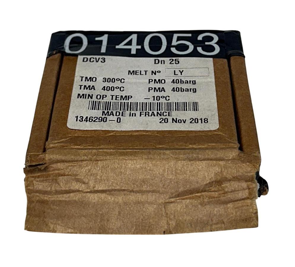 Used SPIRAX SARCO DCV3 / 1346290-0 / 1346290 OEM DISC CHECK VALVE DN25 PN40 NSMP