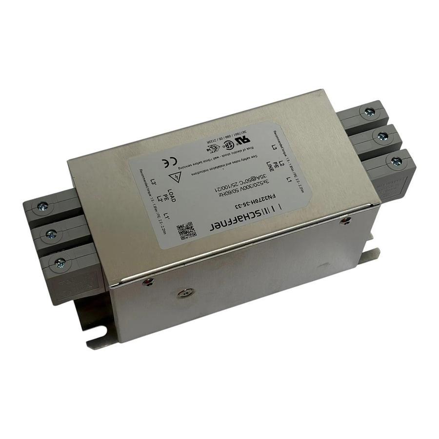 Schaffner FN3270H-35-33 3-Phase EMC RFI Power Line Filter 35A 480V 520V -  NSMP