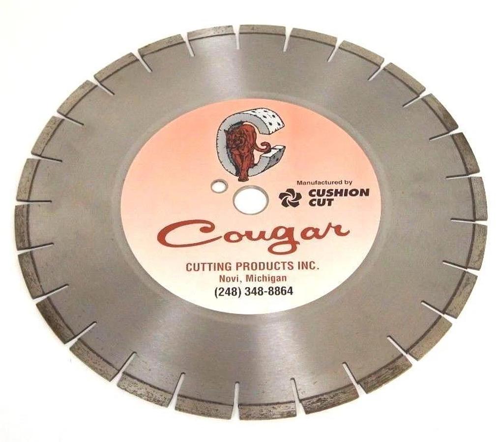 Used NIB COUGAR 541020332 DIAMOND CONCRETE BLADE 14X125 5410