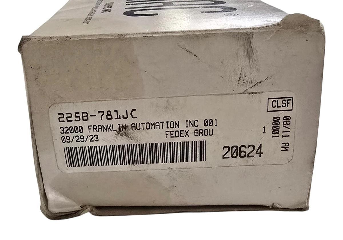 MAC Valve 225B-781JC | 225B-781JC-CLSF 3/2-way Solenoid Valve 24VDC 150PSI NSMP