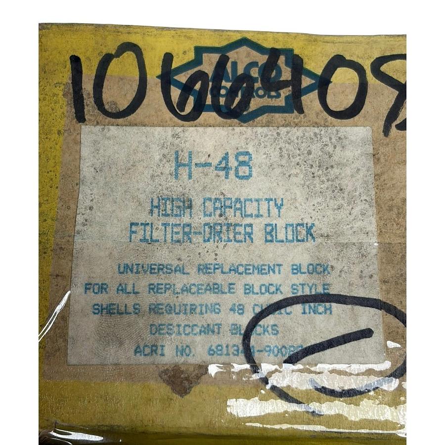 Alco Controls H-48 High Capacity Filter-Drier Block New Surplus