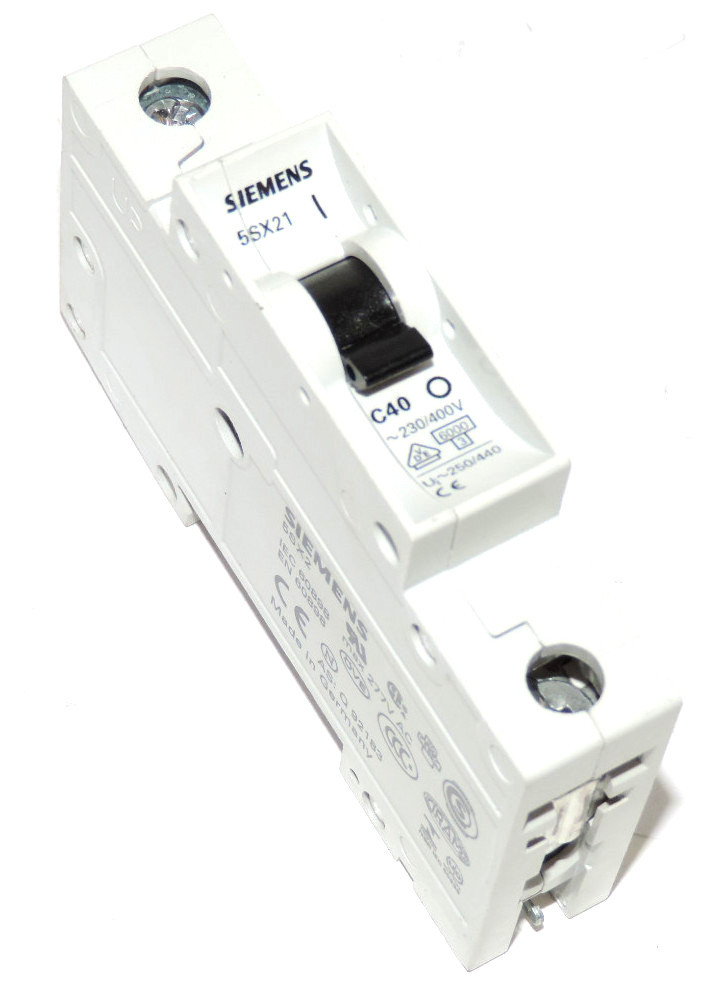 Used SIEMENS 5SX2 C40 CIRCUIT BREAKER 5SX2C40