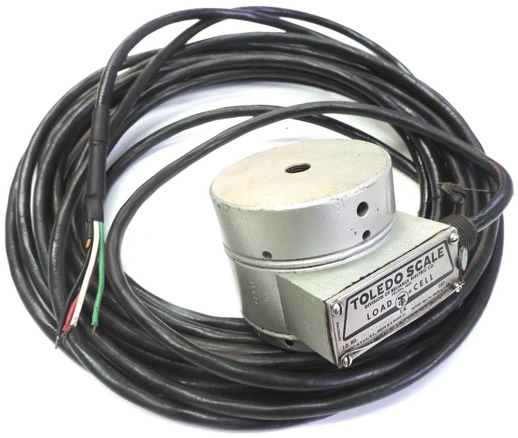 Used TOLEDO SCALE 100 CAPACITY LOAD CELL A07065700A I.D NO. 9622700A