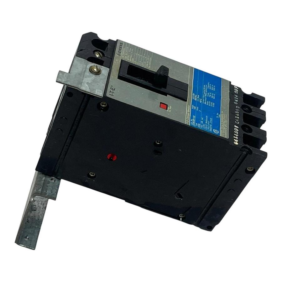 Used Siemens I-T-E ED63B100 Circuit Breaker 3 Pole 100A 600V ED6 w/ Bracket