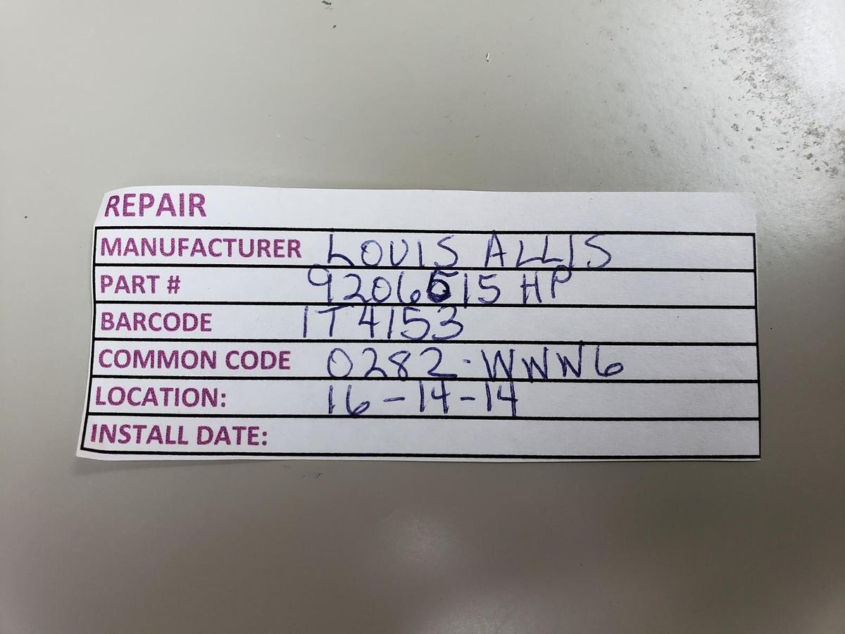 Used REPAIRED LOUIS ALLIS LANCER JR. 92288 TRANSISTOR INVERTER DRIVE 9206515-HP