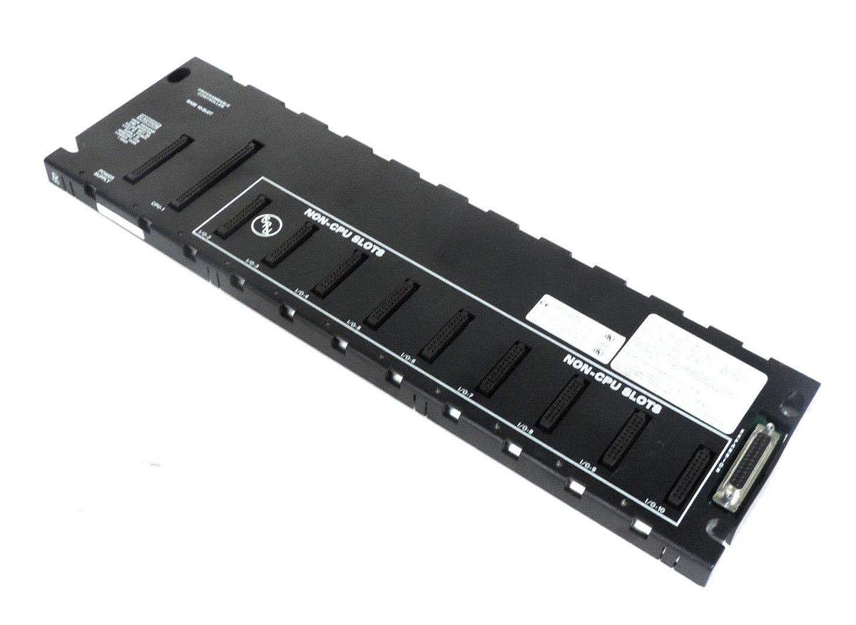 Used GE FANUC IC693CHS391L 10 SLOT BASE PROGRAMMABLE CONTROLLER