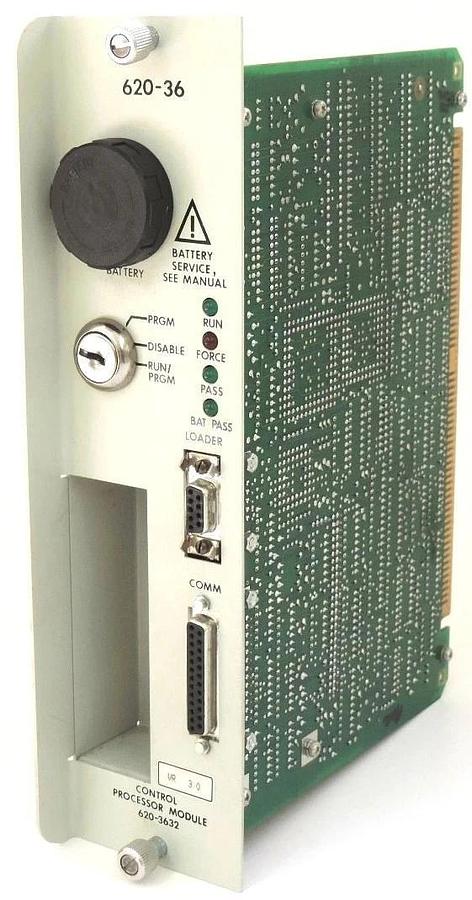 Used HONEYWELL 620-3632 VR 3.0 CONTROL PROCESSOR MODULE 620-36, 6203632