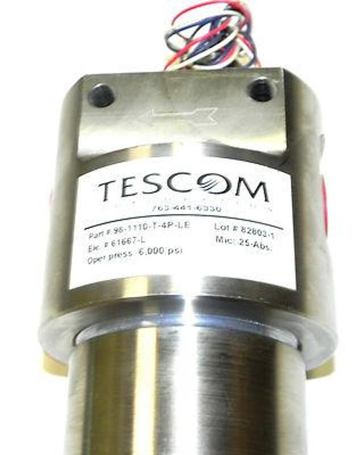 Used NEW TESCOM 98-1110-T-4P-LE HIGH PRESSURE FILTER 981110T4PLE