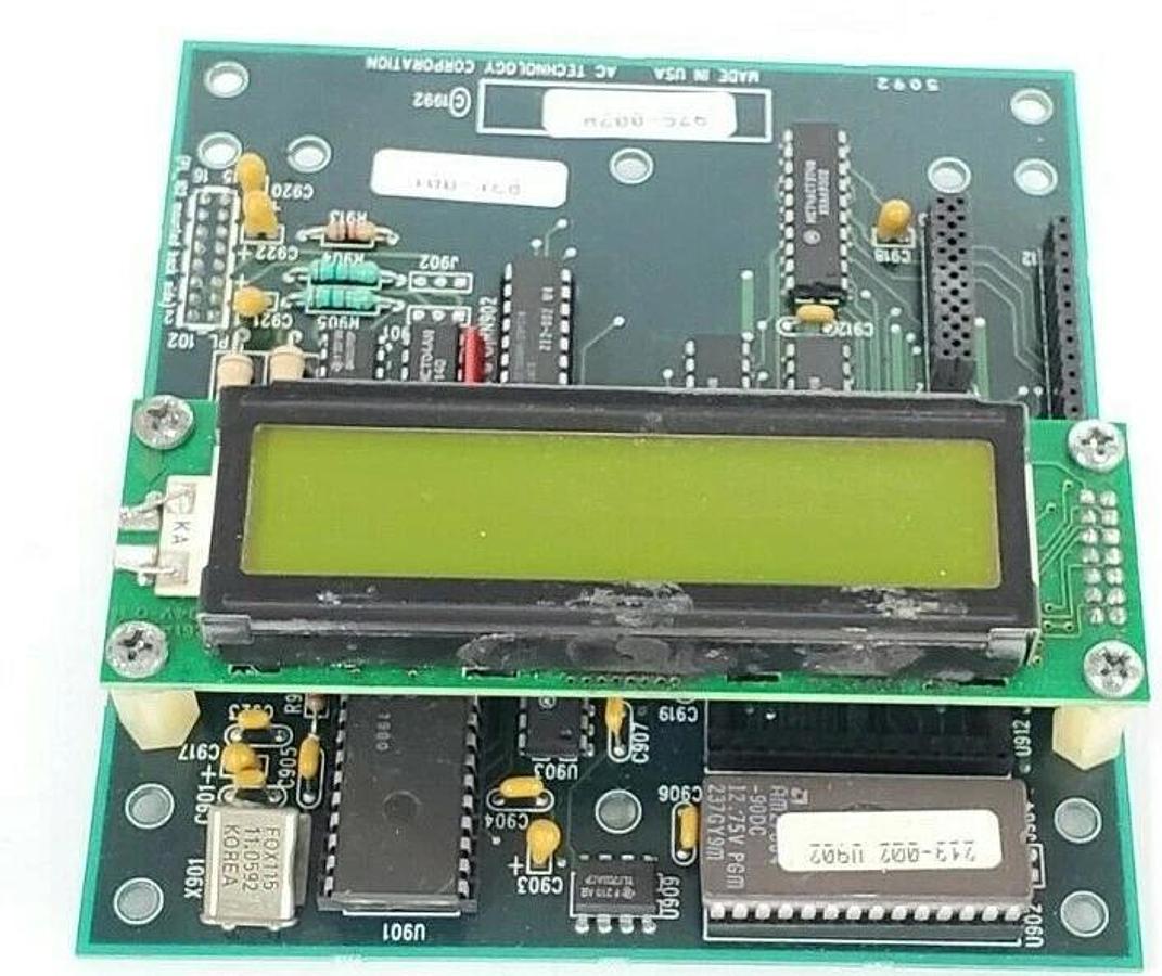 Used AC TECHNOLOGY CORP. 831-001 KEYPAD ASSEMBLY 605-042B
