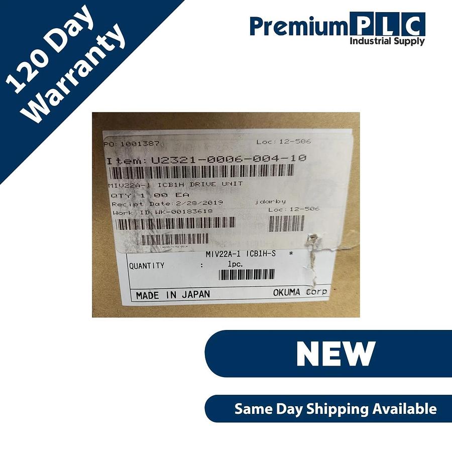 OKUMA MIV22A-1-B5 | 1006-2321 AC SPINDLE INVERTER DRIVE 1006-2321-1826001 NSMP