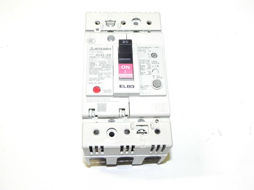 Used MITSUBISHI NV32-SW CIRCUIT BREAKER 20A, NV32SW