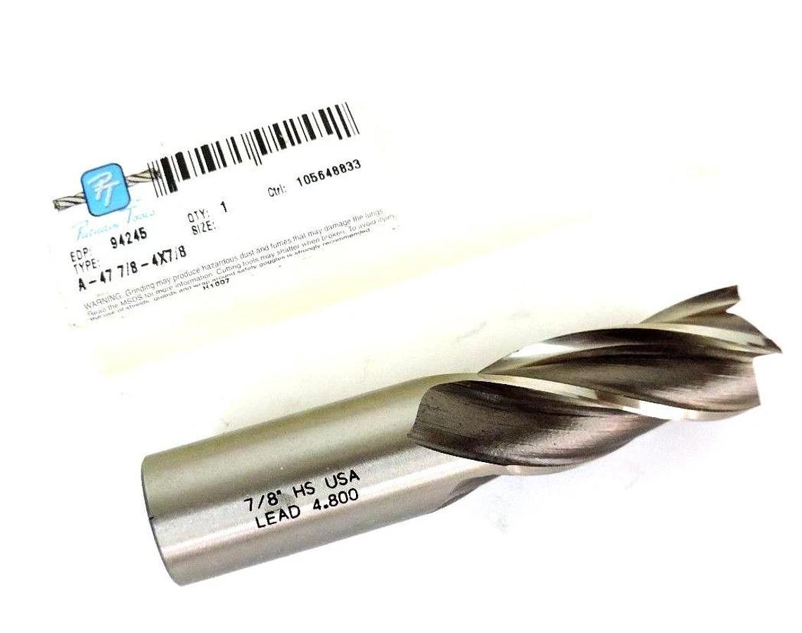 NEW PUTNAM TOOLS 94245 CUTTING END MILL A-47 7/8-4X7/8