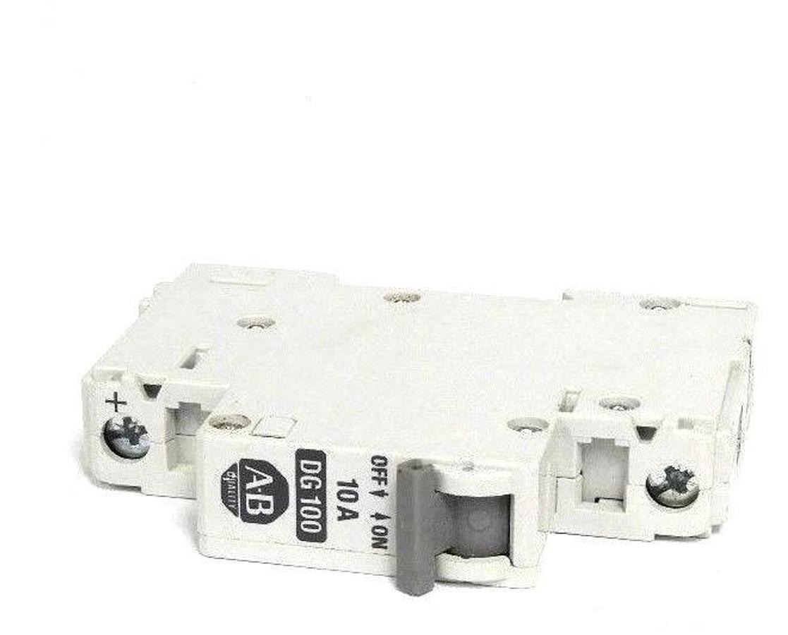 Used ALLEN BRADLEY 1492-CB1 CIRCUIT BREAKER, SER. B, 10A, DG100, 1492-CB1-DG100