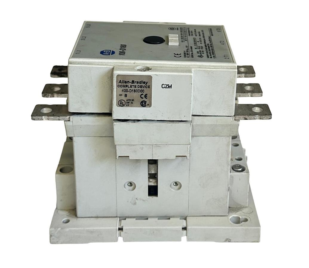 Used For Parts ALLEN BRADLEY 100-D180D00 /B CONTACTOR 100-D180 180A 3-POLE 100D180D00