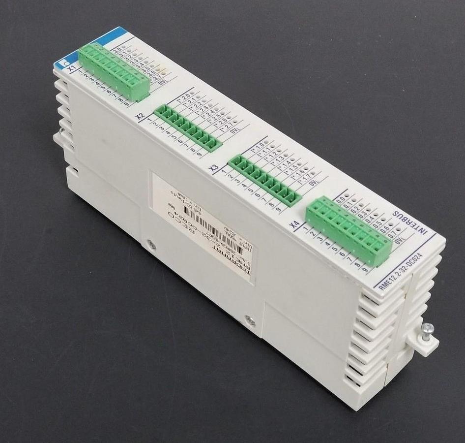 Used INDRAMAT RME12.2-32-DC024 INPUT MODULE 24VDC R911280939 RME12232DC024 RECO