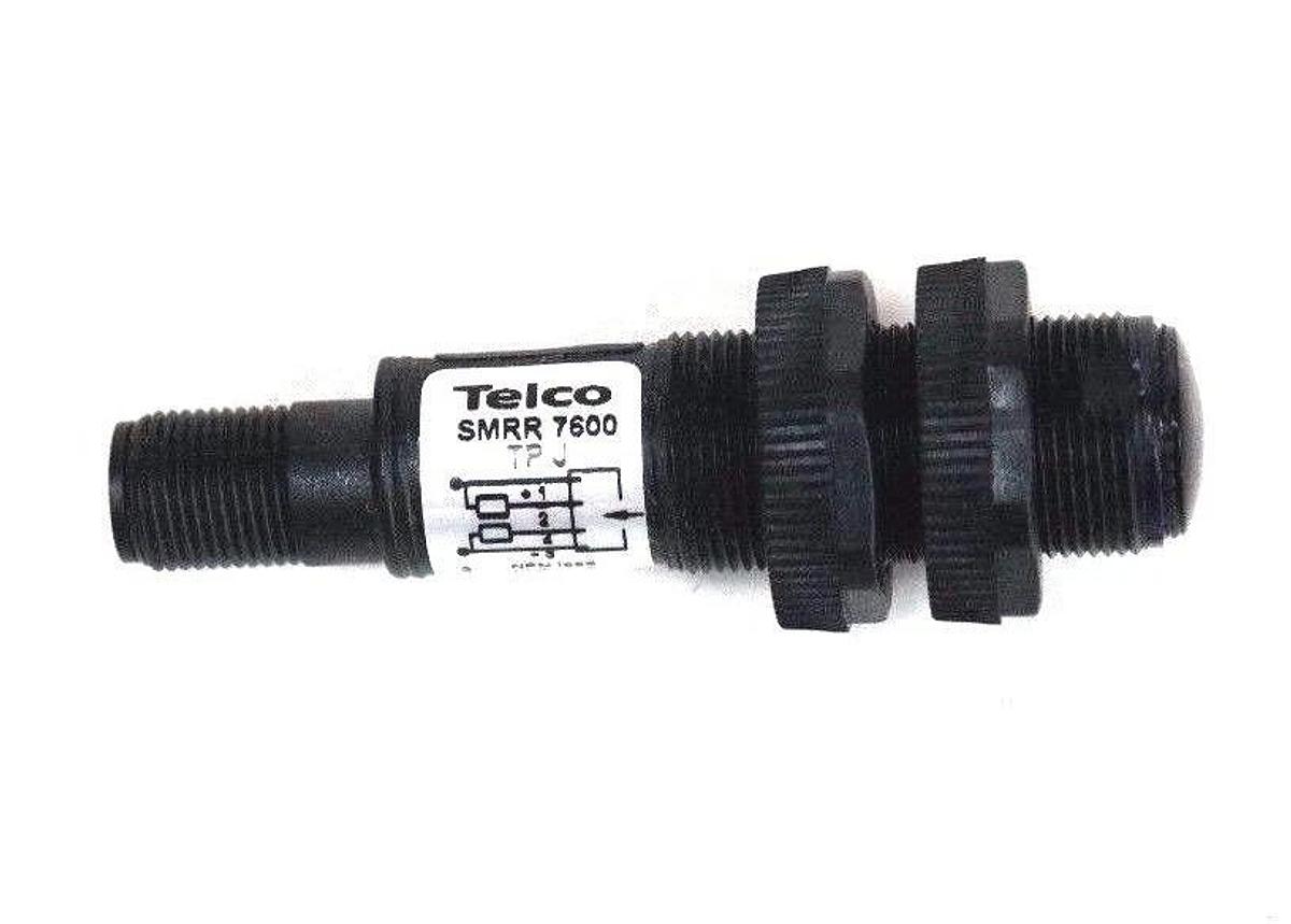 Used NIB TELCO SMRR7600TPJ RETRO REFLECTIVE SENSOR SMRR-7600-TP-J PART NO. 0477113300