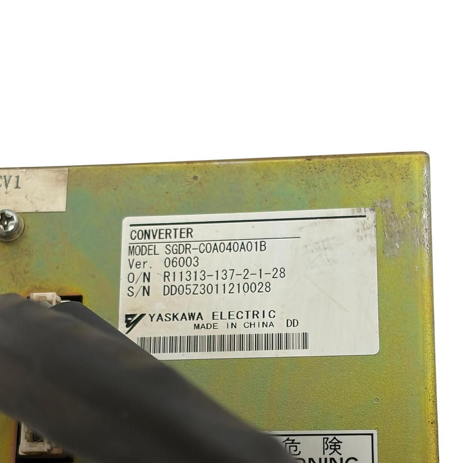 Used Yaskawa SGDR-EA1400N Servopack Converter SGDR-COA040A01B Multi-Axis Drive