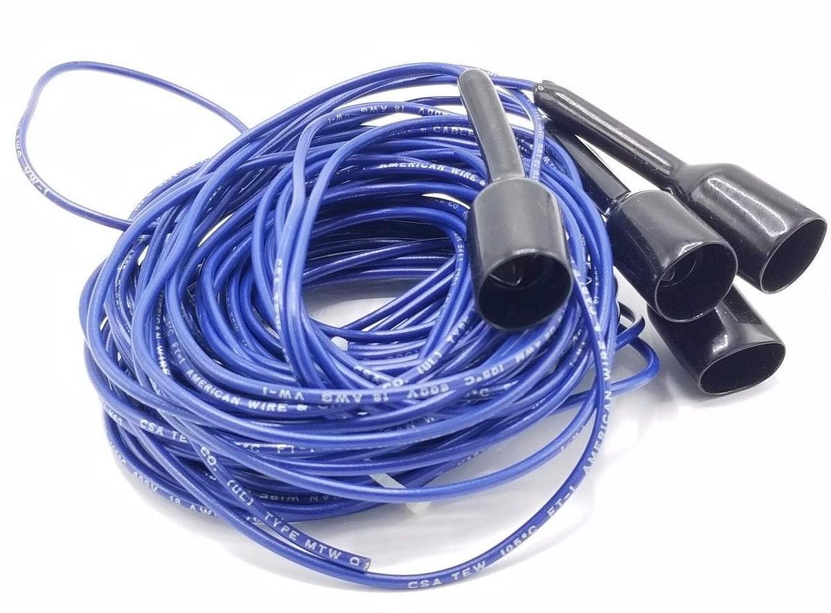 Used LOT OF 4 NEW UV 4-0202 REPLACEMENT LAMP HARNESS BLUE TEFLON 40202