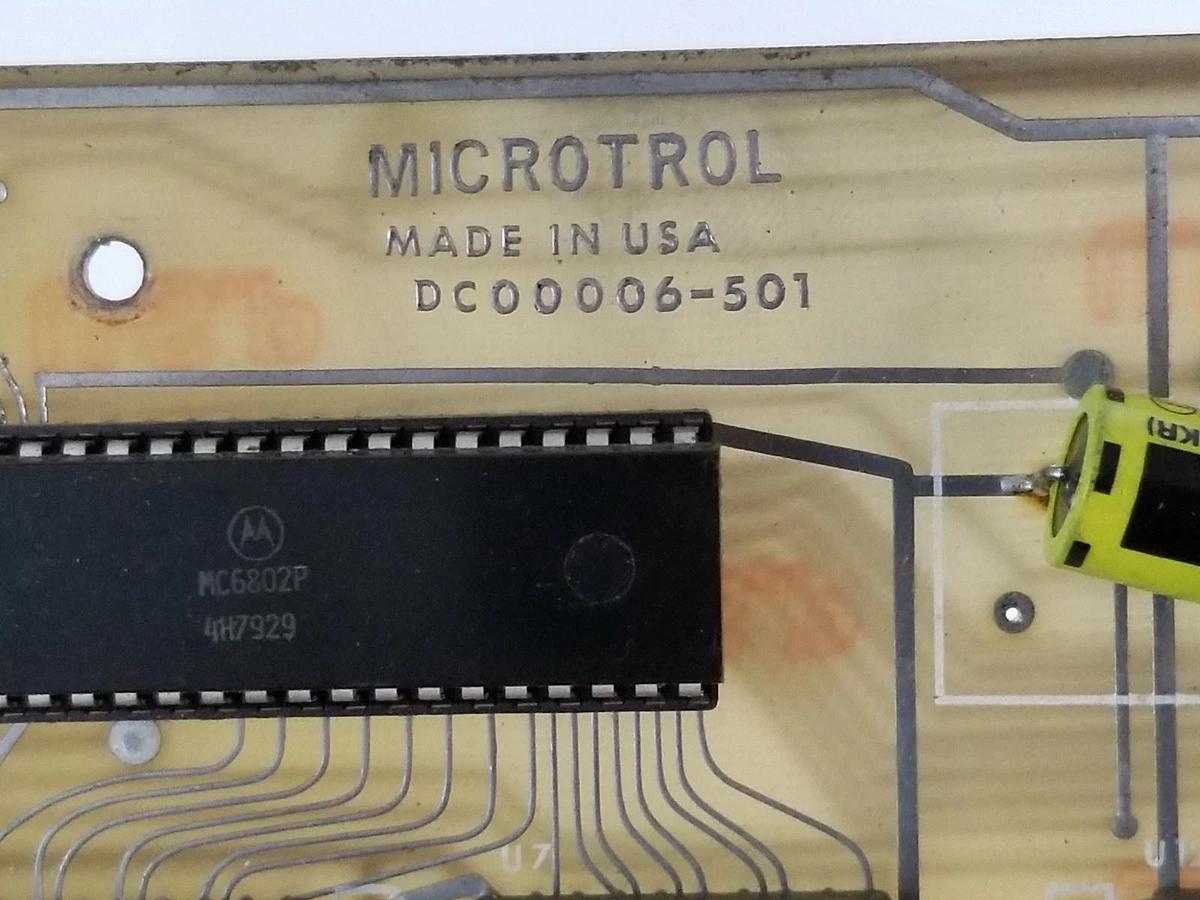 Refurbished MICROTROL DC00006-501 CONTROL BOARD DC00006501 *REPAIRED*