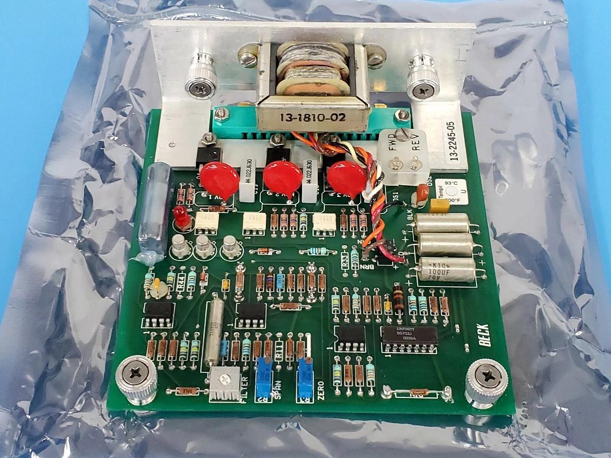 Used NEW BECK 13-2245-05 CONTROL BOARD ESR-4 13-1810-02 13224505