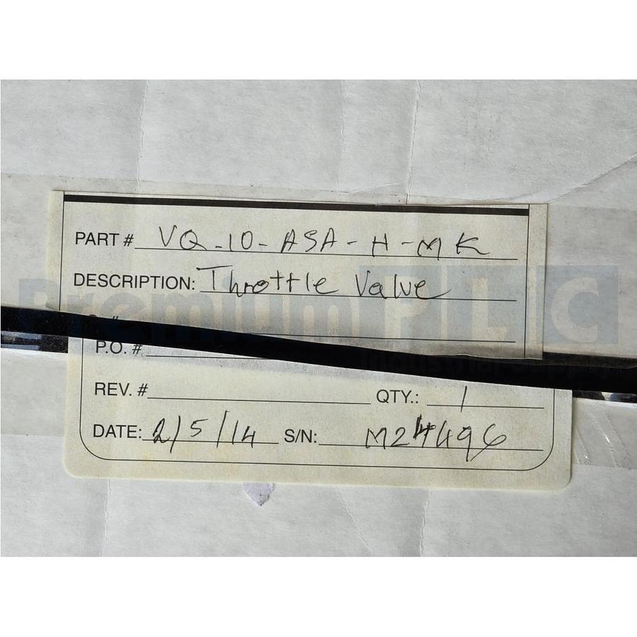 Used MeiVac VQ-10-ASA-H-MK Vari-Q THROTTLE VALVE W/ MKS 153D VALVE CONTROLLER NSMP