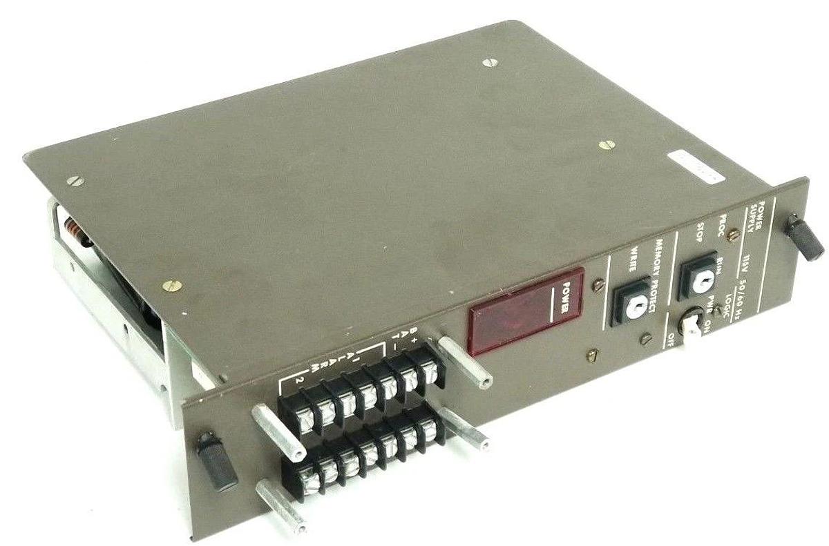 Used GENERAL ELECTRIC IC600PM506A CPU POWER SUPPLY MODULE 115VAC IC600PM506