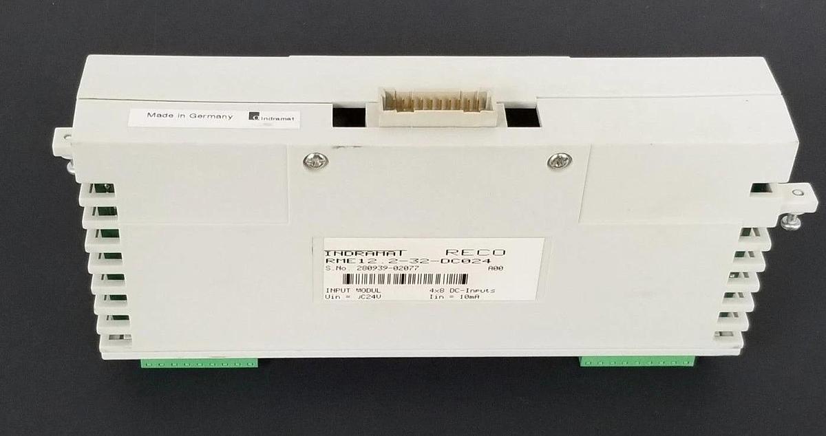 Used INDRAMAT RME12.2-32-DC024 INPUT MODULE 24VDC R911280939 RME12232DC024 RECO