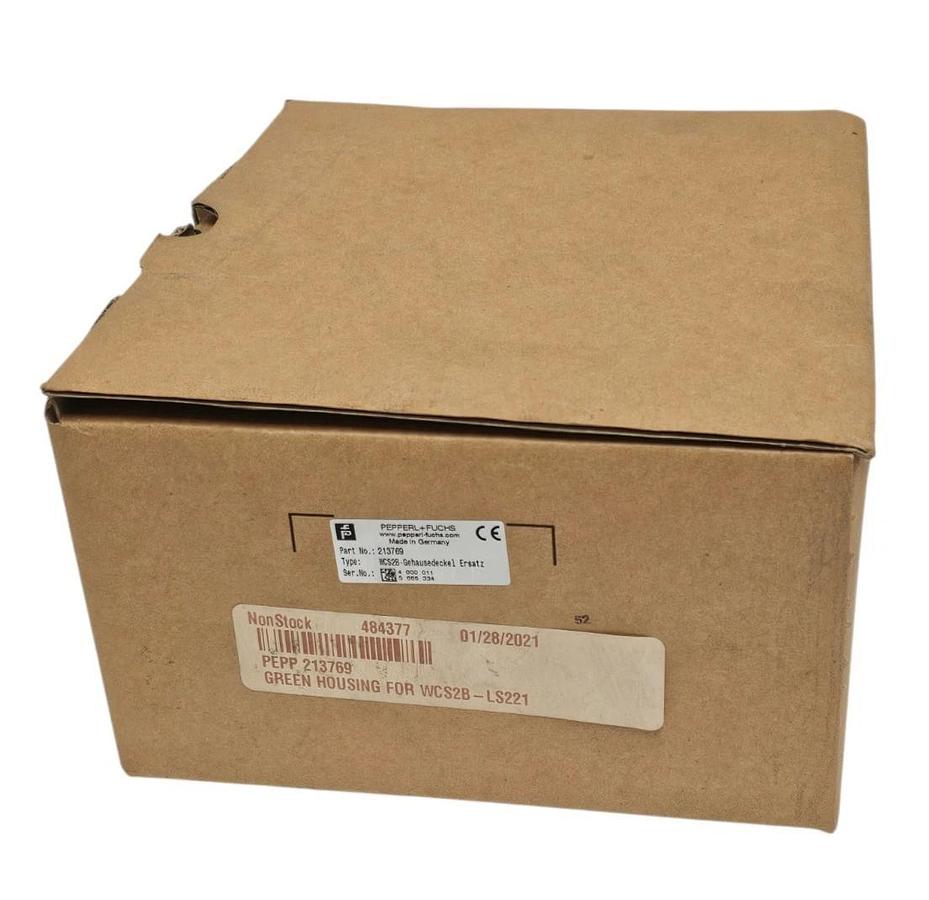 NIB PEPPERL+FUCHS 213769 GREEN HOUSING FOR WCS2B-LS221