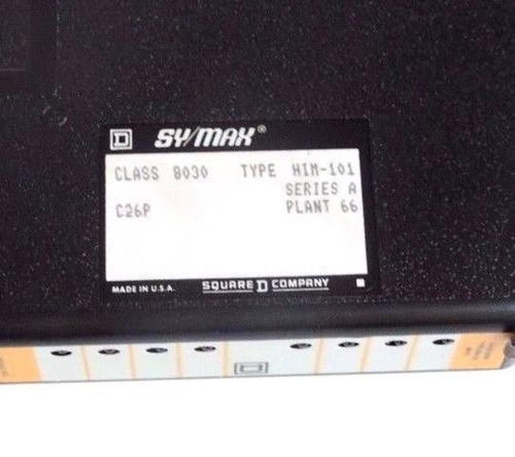 Used NIB SQUARE D 8030-HIM-101 INPUT MODULE SER A 120VAC/DC 8030HIM101