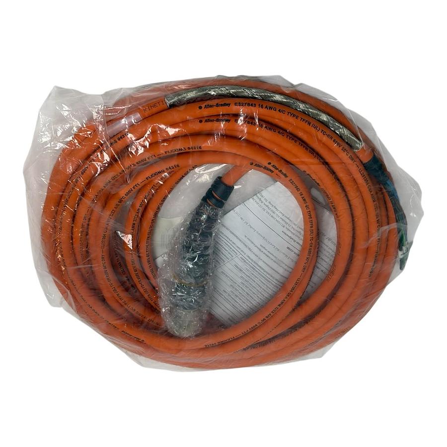 New Sealed Allen-Bradley 2090-CPWM7DF-16AF09 Kinetix Power Cable 16AWG 9m