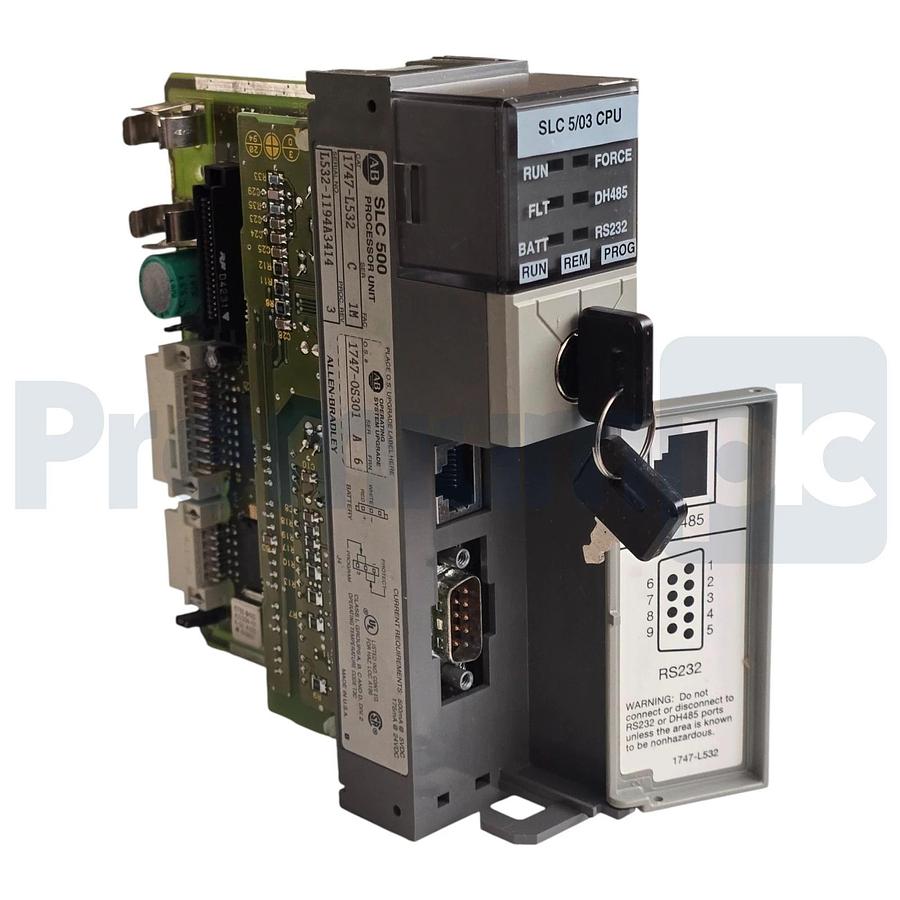 Allen Bradley 1747-L532 /C SLC 5/03 Processor Module 16K Mem FRN 6 1747L532 NSNP