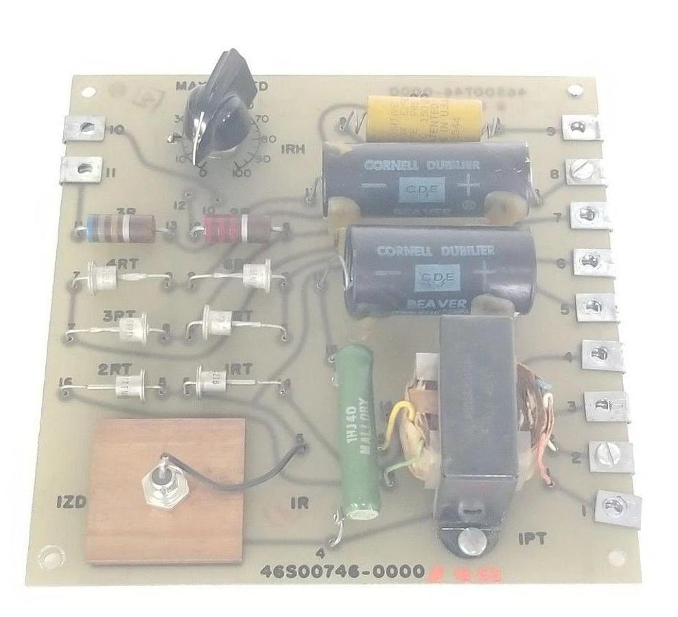 Used MAGNETEK 46S00746-0000 CIRCUIT BOARD 46S007460000