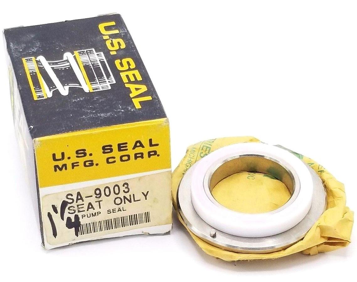 Used NIB U.S. SEAL MFG. CORP. SA-9003 SEAT ONLY PUMP SEAL SA9003, SIZE 1-1/4''