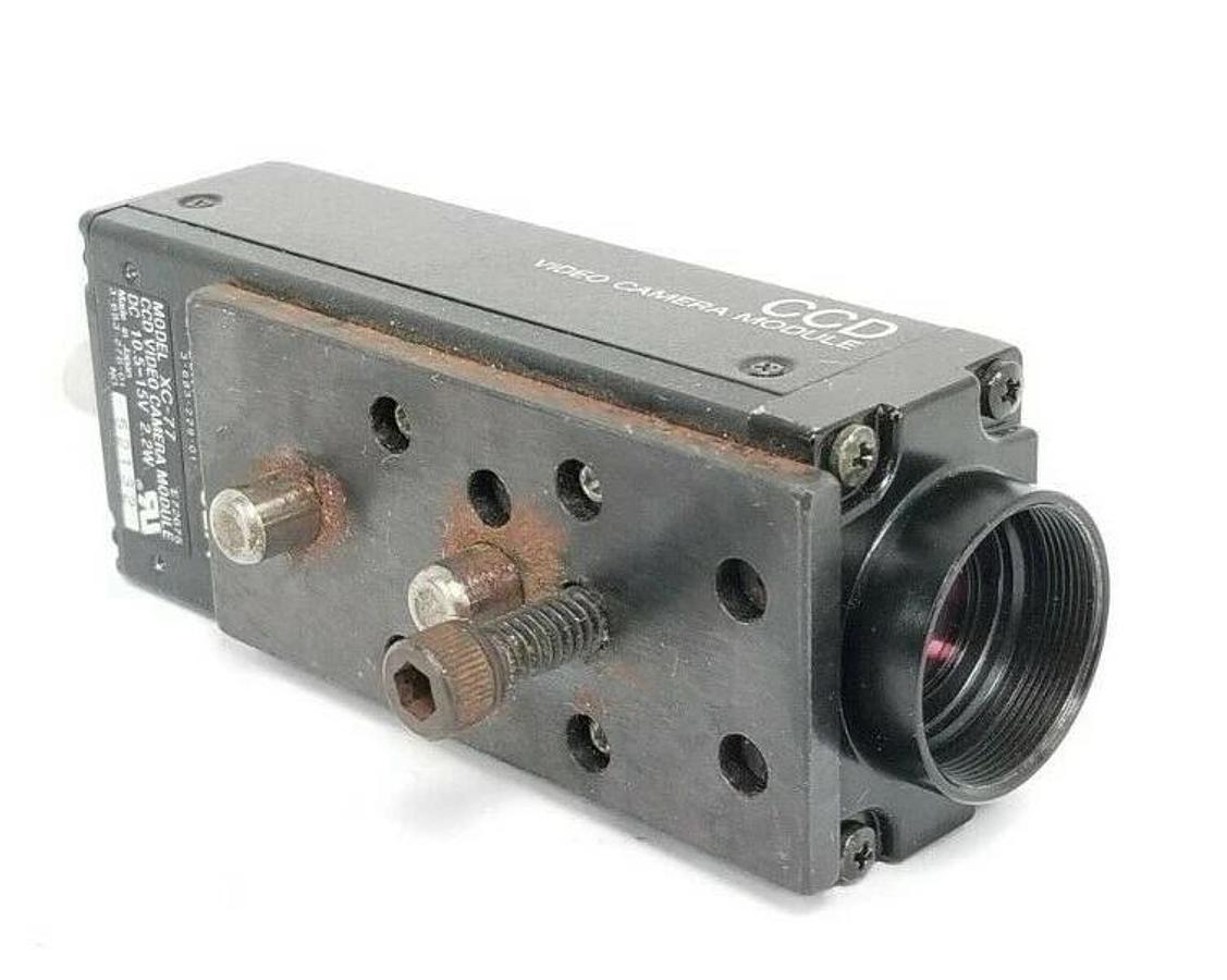 Used SONY MODEL XC-77 CCD VIDEO CAMERA MODULE 10.5-15VDC, 2.2W, XXC7, XC-77-2 NO CAP