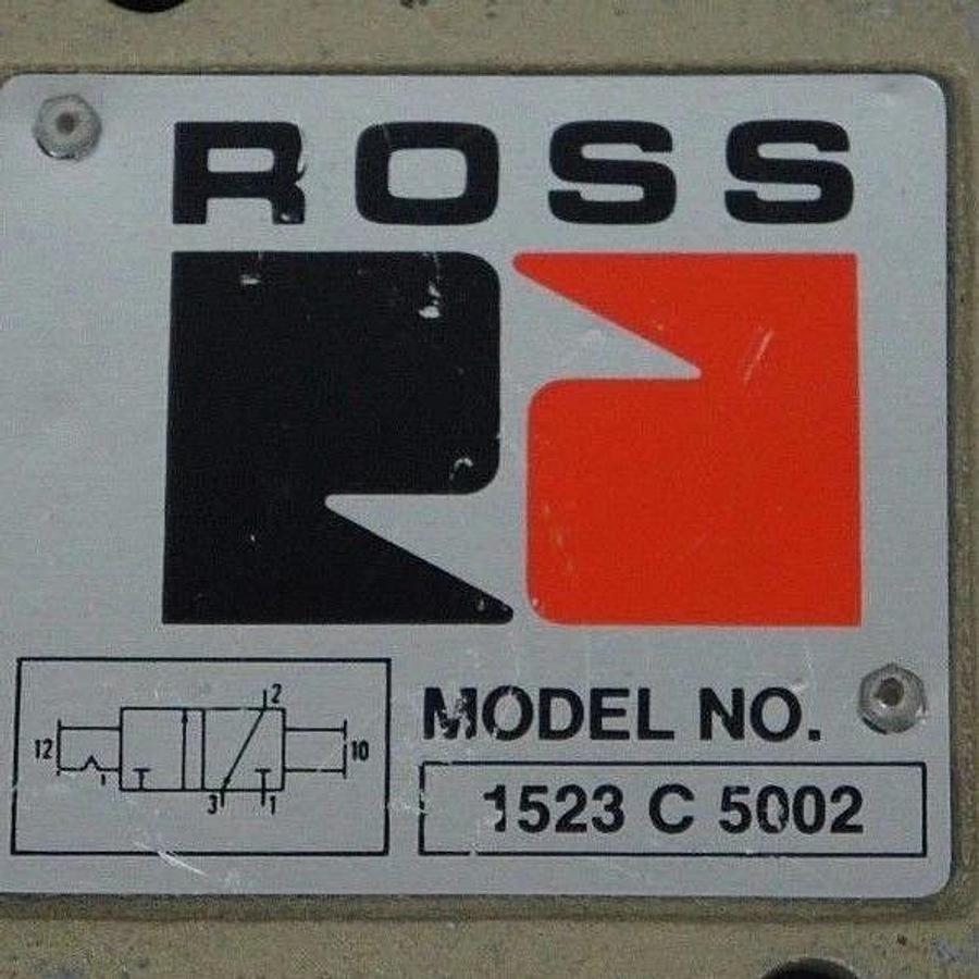 Used ROSS 1523 C 5002 LOCKOUT & EXHAUST VALVE 0-20 BAR, 1523C5002