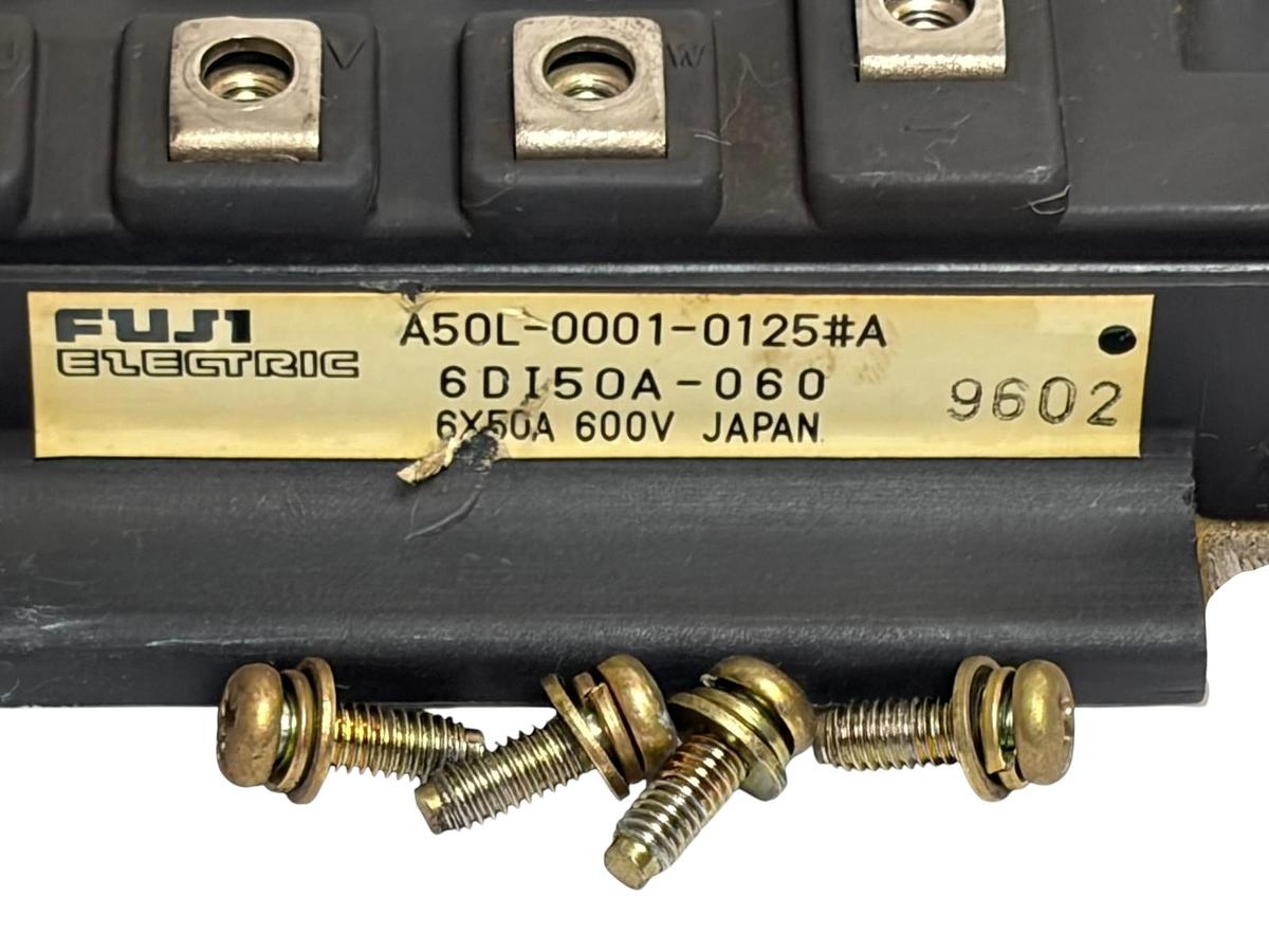 Used Fuji Electric 6DI50A-060 Power Transistor IGBT Module Fanuc A50L-0001-0125#A
