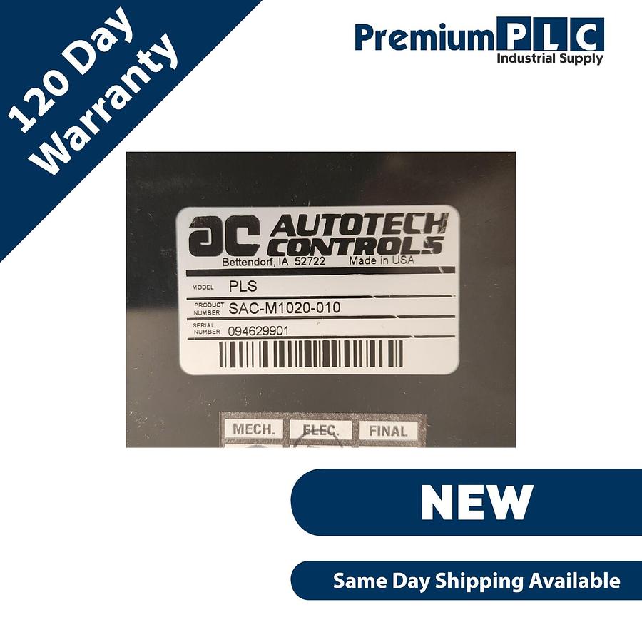 Used NEW AUTOTECH / AVG SAC-M1020-010 / M1020 PROGRAM INTERFACE MODULE PLS