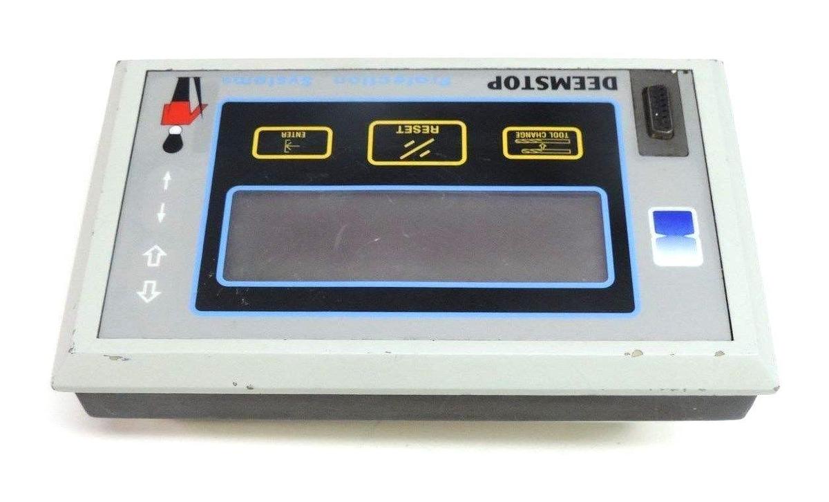 Used DEEMSTOP DDU/CX TOOL CHANGER INTERFACE +18VDC, 0.2/1.0A, DDUCX